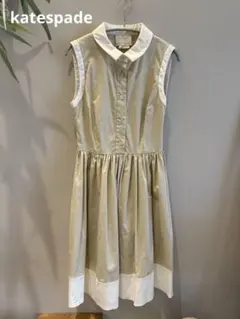 Kate spade ケイトスペード　OTサイズ　XS ノースリーブワンピース