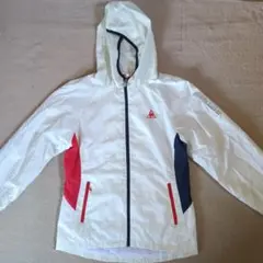 ルコックスポルティフ ウィンドブレーカー フード付き ホワイト