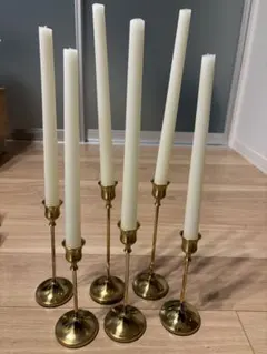 キャンドルホルダー　キャンドル　6本セット　ウェルカムスペース　ウェディング