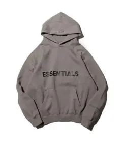 ESSENTIALS フード付きパーカー XS グレー FOG ESSENTIALS（エフオージーエッセンシャルズ） パーカー FOG