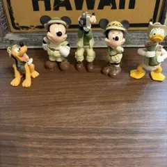 ディズニー　探検隊フィギュアセット