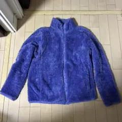 UNIQLO 紫色 フラッフィーフリースジャケット M