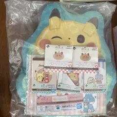 一番くじ ポケモン ピカチュウ バーガープリントクッション D賞