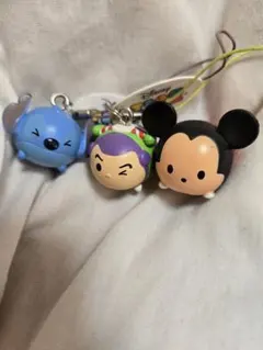 Disney Tsum Tsum ストラップ 3個セット