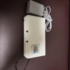 Nintendo 3DS LL 本体 ホワイト ソフト付き