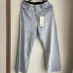 冷感グラデブリーチ デニムパンツ Lサイズ　ハグユー