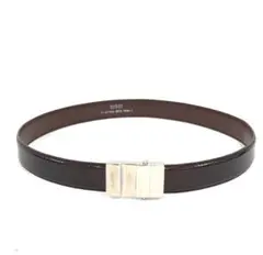 GUCCI レザーベルト ダークブラウンのサムネイル