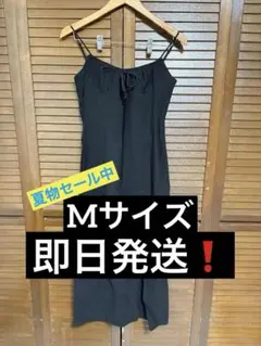 【夏物セール】ZARA Mサイズ ブラック キャミワンピース