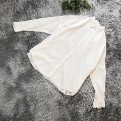 AMERICAN HOLIC【M】ホワイト コットン シャツ 綿 カジュアル