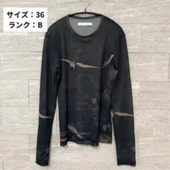 YOHEI OHNO グラフィックメッシュ セカンドスキン サイズ36