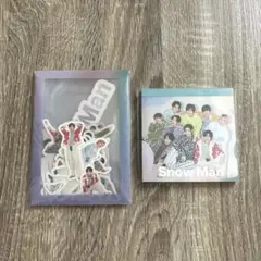 【新品 未開封✨】SnowMan フレークシール ましかくメモ 2点セット