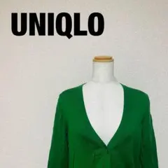 UNIQLO ユニクロ カーディガン グリーン レディース 長袖 M