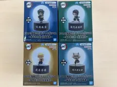 鬼滅の刃 プチっと灯りマス フィギュア 4種セット - メルカリ