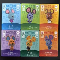 ねずみセット ① amiibo あつ森 どうぶつの森