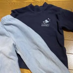 子供用フリースパジャマ上下セット110センチ