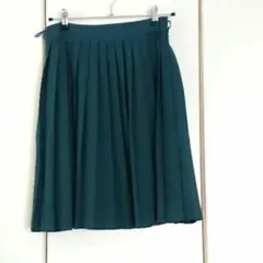 earth music&ecology フレアスカート M ディープグリーン