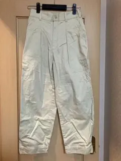 UNIQLO U ベージュ チノパン ワイドシルエット