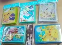 ポケモンカードゲーム スリーブセット　ピカチュウ　ミミッキュ　ルチア