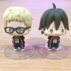 ハイキュー!!　ちょこりんマスコット　月島蛍　山口忠　2点セット！