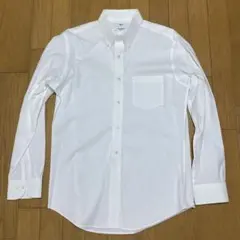 ユニクロ　スーパーノンアイロン スリムフィットM ホワイト　②