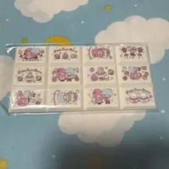 サンリオ ちょこぶろっくしーる リトルツインスターズ キキララ ブロックシール