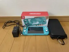 Nintendo Switch Lite ターコイズ 充電器➕ケース付き