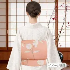 売切値下げ】◯606mkf26◯洗える夏の着物！小紋 絽 クリーム色◯美品