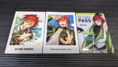 あんスタ Switch 逆先夏目 ぱしゃっつ クリアフォトカード 3点セット