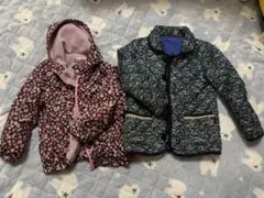 motherwaysピンク110/GITAブルー120 ジャンバーセット