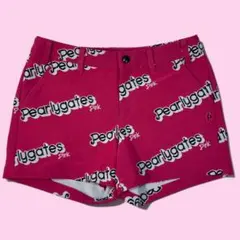 765 パーリーゲイツ 定価24,200 レディースレインパンツ オレンジ1 M
