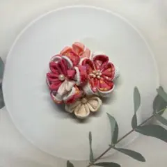 花モチーフ 髪飾り 和装小物
