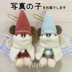 【ぬいぐるみバッジ2個】 リルリンリン 赤&青2025 東京ディズニーリゾート