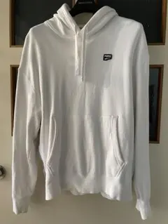 PUMA ホワイト フード付きパーカー　プーマ