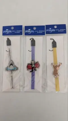 新品　ユニバーサル・スタジオ・ジャパンのキャラクターキーホルダー3個セットのサムネイル