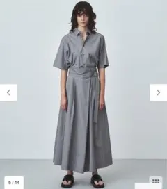 ATON シャツ&ラップスカートのサムネイル