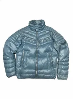 あ*様 00s DIESEL ライダース ダウンジャケット 青