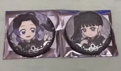 鬼滅の刃 ハロウィン 2026 和紙缶バッジ 胡蝶しのぶ 栗花落カナヲ