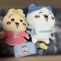 ちいかわ 4点セット ぬいぐるみ キーケース クリップ ハチワレ うさぎ