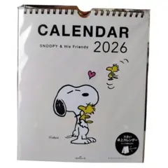 ホールマーク　スヌーピー キャラクター 2026 リングカレンダー ピーナッツ