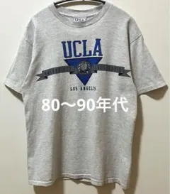 80〜90年代UCLA ロサンゼルスカレッジTシャツ　シングルステッチ丸胴ボディのサムネイル