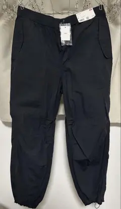 【UNIQLO】バラシュートパンツ M ブラック