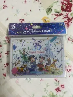 ＊新品未使用＊東京ディズニーリゾートの35周年記念メモ帳