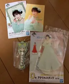 FRUITS ZIPPER一番くじ櫻井優衣アクスタ・ラバーチャーム　ステッカー