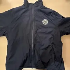 ネイビー ナイロンジャケット フリース内側