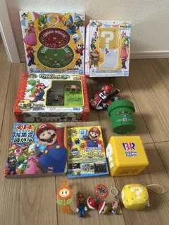 スーパーマリオ　おもちゃ、図鑑　他　まとめ売り