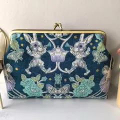 ジョリーフルール♥がま口ポーチ♥通帳ケース♥母子手帳ケース♥ハンドメイド