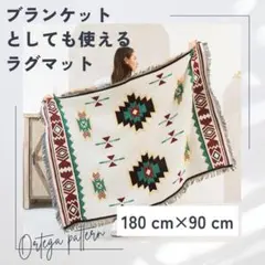 ラグマット アウトドア オルテガ キリム キャンプ 膝掛け ソファーカバー