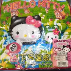 ハローキティ2004年下呂温泉限定タオルハンカチさるぼぼキティ激レア飛騨