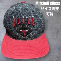 ミッチェル&ネス サイズ調整可能 NBA シカゴブルズ ストリート ヒップホップ