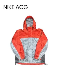 NIKE ACG マウンテンパーカー Mサイズ オレンジ/シルバー
